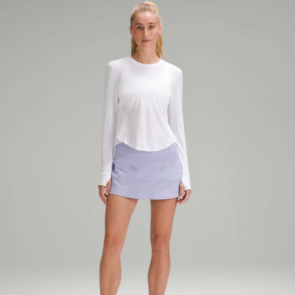 Lululemon Pace Rival Mid-Rise Skirt Lilac Smoke - Regular